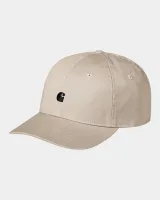 Madison Logo Cap | Fleur De Sel / Black