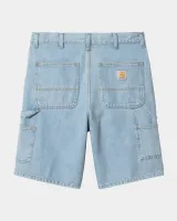 Single Knee Short - Denim | Blue (heavy stone bleached)