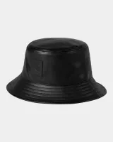 Norwich Bucket Hat - PU Leather | Black