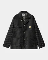 Seaton Blazer | Black / Wax Stripe