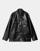 Women's Michigan Jacket - PU Leather | Black