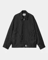 Women's Seaton Stripe Jacket | Black / Wax