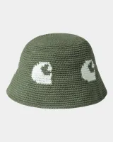 Cane Hat | Dollar Green / White