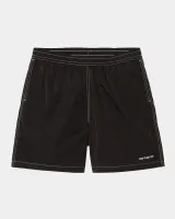 Canby Swim Trunks | Black / White