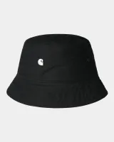 Madison Logo Bucket Hat | Black / White