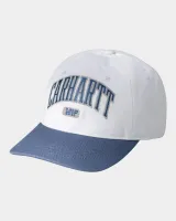 Lecture Cap | White / Blue Iris