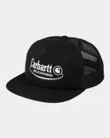 Graphic Trucker Cap | Black / Black