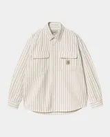 Hendry Shirt Jacket | Wax / Dark Navy Seaton Stripe