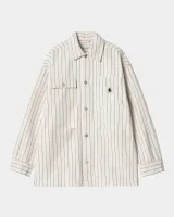 Women's Hendry Coat | Wax / Dark Navy Seaton Stripe