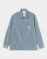Canby Shirt Jacket | Clay Blue / White