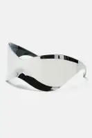Not From This World Sunglasses(Silver,OS)