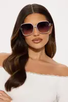 Luna Lux Round Sunglasses(Lilac,OS)