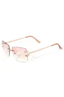 Show You A Good Time Sunglasses(Pink,OS)
