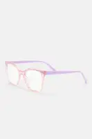Never Too Smart Blue Light Glasses(Purple,OS)