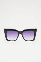 Sassy Girl Sunglasses(Black,OS)