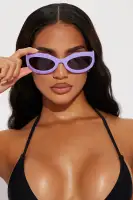 Shake That Laffy Taffy Sunglasses(Purple,OS)