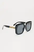 Schedule Full Sunglasses(Black,OS)