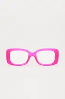 She's So Extra Blue Light Glasses(Pink,OS)