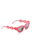 Love Chain Sunglasses(Red,OS)