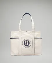 Daily Multi-Pocket Canvas Tote Bag 20L 