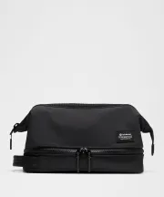 Dual-Compartment Toiletry Bag